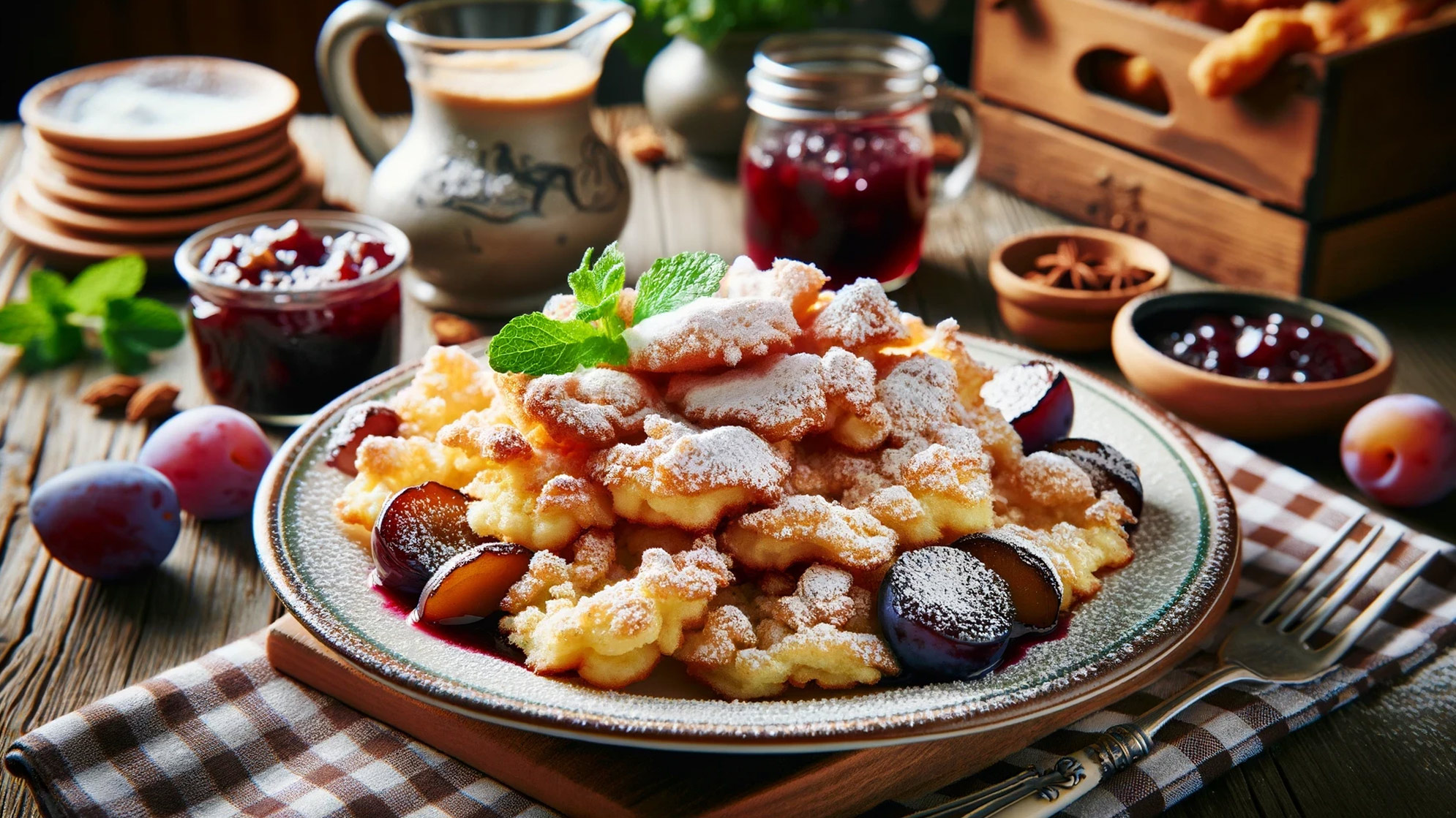 Kaiserschmarren Rezept vom Gletscher Aktiv Hotel in Hintertux Tux am Hintertuxer Gletscher