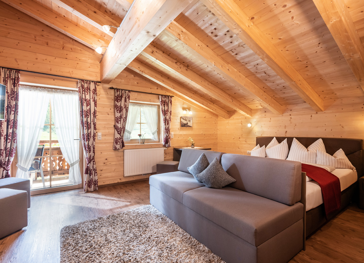 Appartement Schlafzimmer im Appartement nahe dem Gletscher Aktiv Hotel in Hintertux Tux am Hintertuxer Gletscher