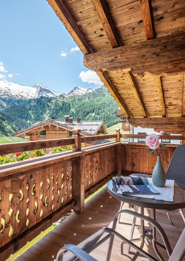 Aussicht im Appartement beim Gletscher Aktiv Hotel in Hintertux Tux am Hintertuxer Gletscher